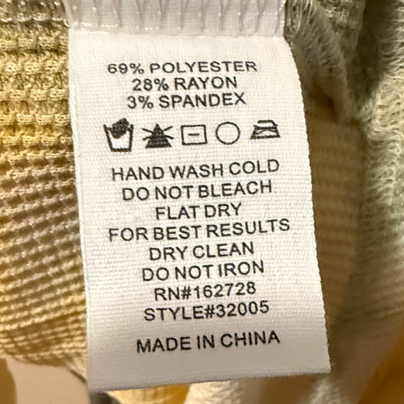 Women's 2 pc Tie-Dye Waffle Knit Lace-Up Top & shorts Lounge Pajamas Set - Picture 5 of 8